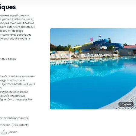 Mobil-Home 770 - Climatise - Les Charmettes Кемпинг Ле-Мат