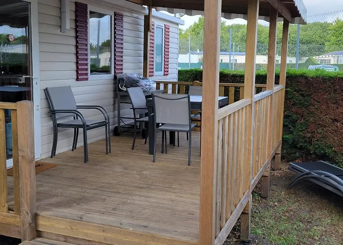 Mobil-Home 770 - Climatise - Les Charmettes Кемпинг *